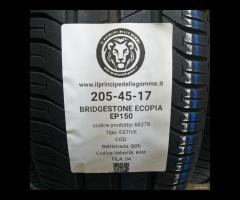 4 GOMME 205 45 17 BRIDGESTONE A66278