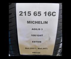 4 GOMME 215 65 16C MICHELIN RB105