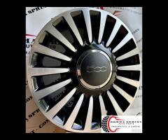 4 CERCHI IN LEGA ORIGINALI RAGGIO 15 FIAT 500