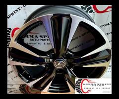 4 CERCHI IN LEGA ORIGINALI RAGGIO 18 LEXUS ES UX