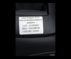 SET SEDILI IN PELLE NERA OPEL INSIGNIA SPORTS TOUR - 15