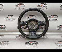 VOLANTE MULTIFUNZIONE STERZO IN PELLE TRAFORATA AU