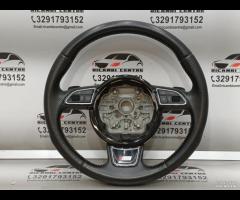 VOLANTE MULTIFUNZIONE STERZO IN PELLE TRAFORATA AU