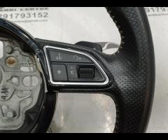 VOLANTE MULTIFUNZIONE STERZO IN PELLE TRAFORATA AU