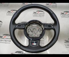 VOLANTE MULTIFUNZIONE STERZO IN PELLE TRAFORATA AU - 6