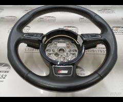 VOLANTE MULTIFUNZIONE STERZO IN PELLE TRAFORATA AU - 7