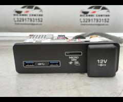 CENTRALINA PORTA PRESA CORRENTE MODULO USB RANGE R