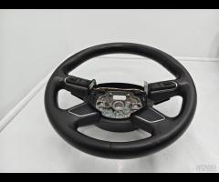 VOLANTE  MULTIFUNZIONE STERZO IN PELLE AUDI A6 C7 - 6