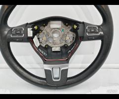 VOLANTE MULTIFUNZIONE STERZO IN PELLE VW PASSAT B7 - 3
