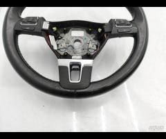 VOLANTE MULTIFUNZIONE STERZO IN PELLE VW PASSAT B7 - 12