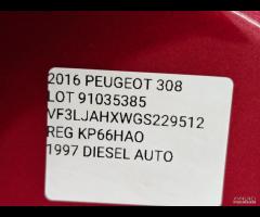 PORTA PORTIERA ANTERIORE SINISTRA SX PEUGEOT 308 I - 14