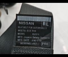 CINTURA DI SICUREZZA POSTERIORE SX NISSAN NAVARA I - 19