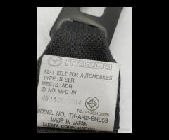CINTURA DI SICUREZZA ANTERIORE DX MAZDA 3 III BM 2 - 15