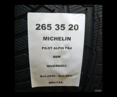 4 GOMME 235 35 20 E 265 35 20 MICHELIN BR1724 - 2