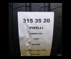 4 GOMME 275 40 20 E 315 35 20 PIRELLI BR1720