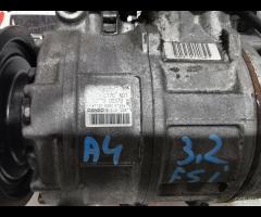 COMPRESSORE CLIMA ARIA CONDIZIONATA AUDI A4 3.2L Q