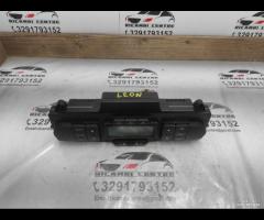 PANNELLO COMANDI CLIMA ARIA CONDIZIONATA SEAT LEON - 18