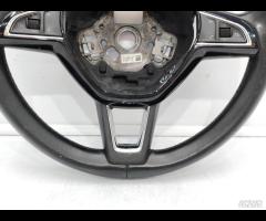 VOLANTE  MULTIFUNZIONE STERZO IN PELLE SKODA FABIA - 6