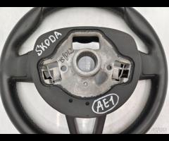 VOLANTE  MULTIFUNZIONE STERZO IN PELLE SKODA FABIA - 18