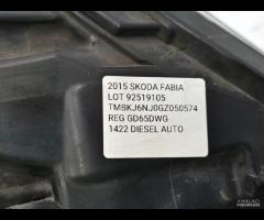 FARO FANALE ANTERIORE SX SKODA FABIA III NJ5 2014- - 20