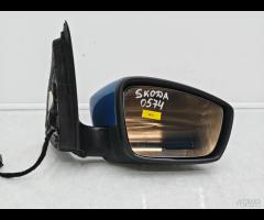 SPECCHIO SPECCHIETTO RETROVISORE SX SKODA FABIA II - 19