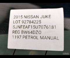 PORTELLONE COFANO POSTERIORE BAULE NISSAN JUKE I F - 17