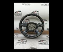 VOLANTE IN PELLE NERA MULTIFUNZIONE CON PALETTE AU - 1