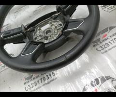 VOLANTE IN PELLE NERA MULTIFUNZIONE CON PALETTE AU - 3