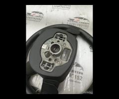 VOLANTE IN PELLE NERA MULTIFUNZIONE CON PALETTE AU - 23