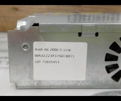 AUTORADIO SINTONIZZATORE TV AUDI A6 2006 4E0910148 - 6