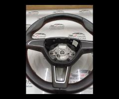 VOLANTE IN PELLE NERO SKODA FABIA II 2013 5J041909 - 8