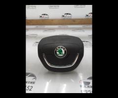 AIRBAG VOLANTE SKODA OCTAVIA II (1Z3) 1Z0880201AH - 7
