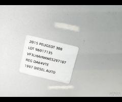 PORTA PORTIERA POSTERIORE DX PEUGEOT 308 II L3 LB - 9