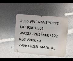 PARAURTI ANTERIORE ORIGINALE VW TRANSPORTER T5 200 - 10