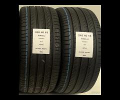 2 GOMME 245 40 18 PIRELLI A1654
