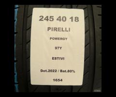 2 GOMME 245 40 18 PIRELLI A1654