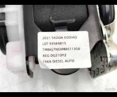 CINTURA DI SICUREZZA ANTERIORE DESTRA DX SKODA KOD - 9