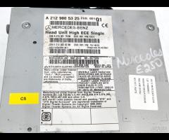 UNITA DI TESTA NAVIGAZIONE MULTIMEDIA MERCEDES E25 - 8