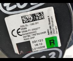 CINTURA DI SICUREZZA POSTERIORE SUPERIORE DESTRA B