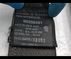 CINTURA DI SICUREZZA ANTERIORE DESTRA DX OPEL ANTA - 19