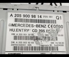 UNITA DI TESTA NAVIGAZIONE MULTIMEDIA MERCEDES C25 - 15