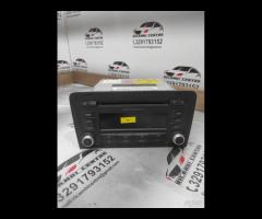 AUTORADIO LETTORE CD MP3 AUDI A3 SPORTBACK 8P00351 - 16