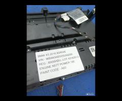 PANNELLO COMANDI CLIMA RADIO 2016 BMW X5 F15/ X6 F - 18