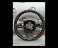 VOLANTE IN PELLE NERA MULTIFUNZIONALE AUDI A4 S-LI - 6