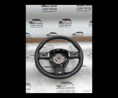 VOLANTE IN PELLE NERA MULTIFUNZIONALE AUDI A4 S-LI - 18