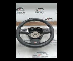VOLANTE IN PELLE NERA MULTIFUNZIONALE AUDI A4 S-LI - 19