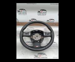 VOLANTE IN PELLE NERA MULTIFUNZIONALE AUDI A4 S-LI - 22