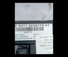 COMANDI CLIMA BMW E90 2012 64119236779-01 9236779- - 17