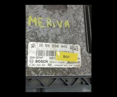 CENTRALINA MOTORE ECU OPEL MERIVA 2014 55598045 55 - 10