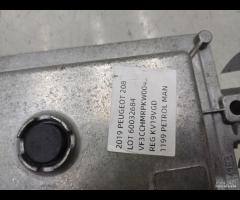 CENTRALINA MOTORE ECU 2019 PEUGEOT 208 I EB2FA(HMR - 5